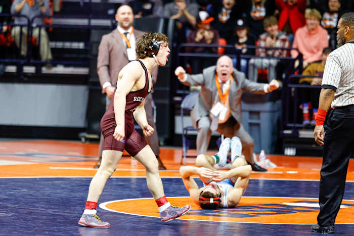 Illinois wrestling championships February 17 2024 Nate Latsch 25907